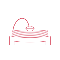 Objects Napkin Holders Sticker Outline Svg File, Free Vectors File